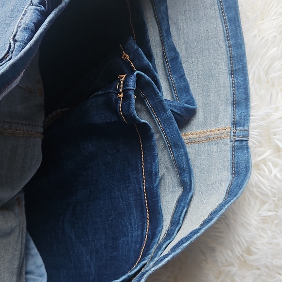 NWT Denim Cargo Women Shorts - Picture 5 of 9